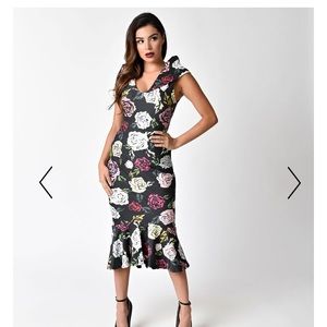Janie Bryant Unique Vintage Bobbie Wiggle Dress